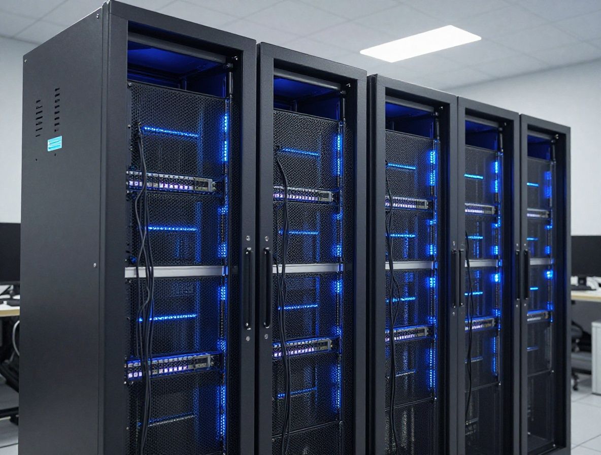 Роботизированная рука манипулятор на современном производстве в Казахстане с элементами автоматизации и промышленного IoT